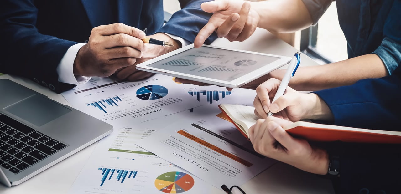 Business Finance, accounting, contract, advisor investment consulting marketing plan for the company with using tablet and computer
